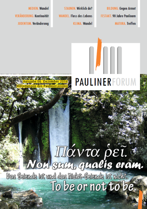 Mitteilungen des Paulinervereins